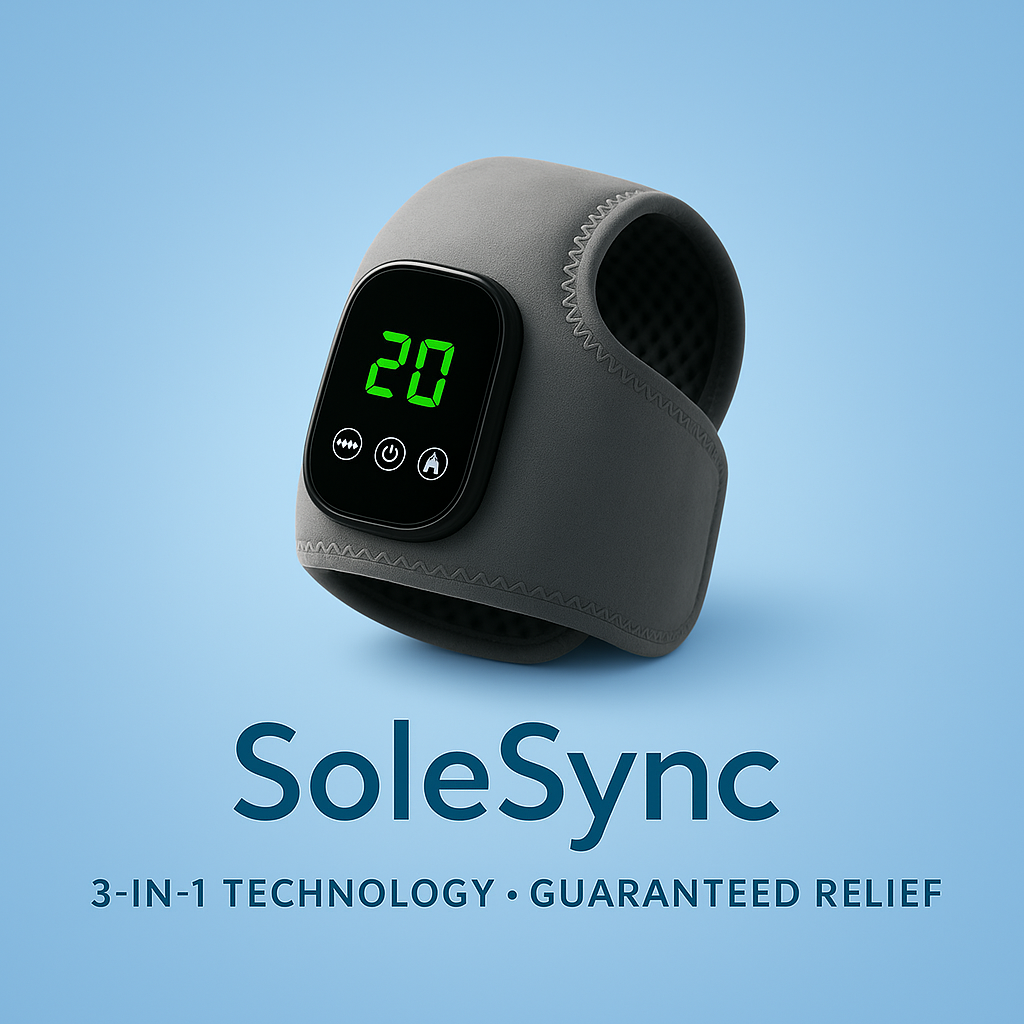 Solesync™ 3-in-1 Feet Massager